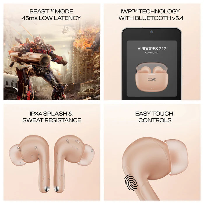 Airdopes 212 Wireless Earbuds 