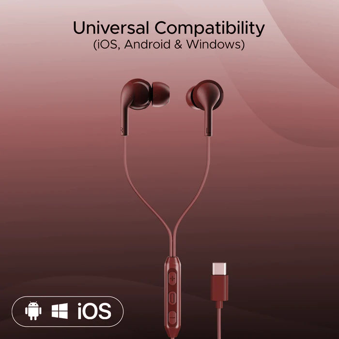 100C Wired In-Ear Earphone 