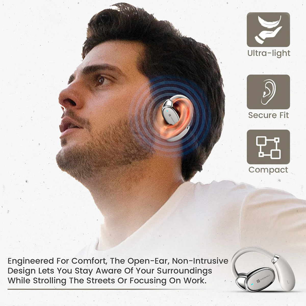 Harmonics Twins 31 Wireless Open-Ear Earbuds