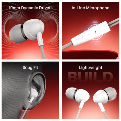 210 Wired In-Ear Earphone 