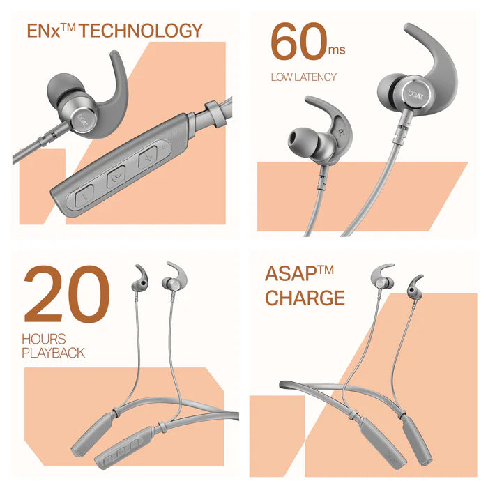 Rockerz 203 Magnetic Neckband 