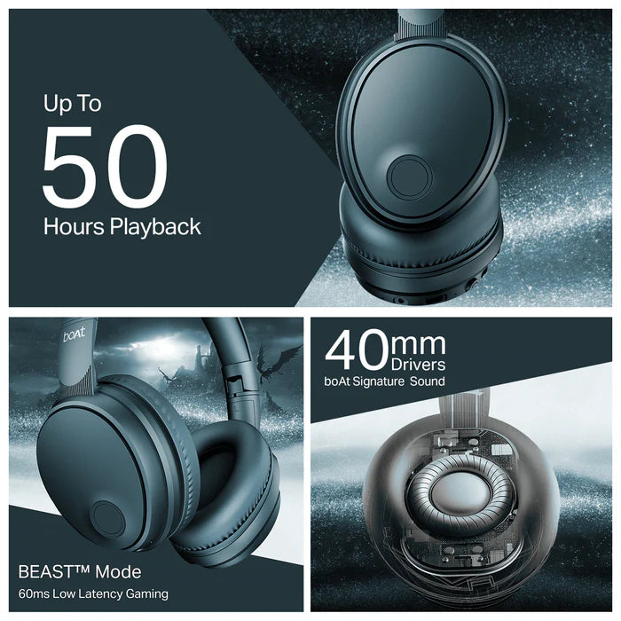Rockerz Trendz Over-Ear Headphone 