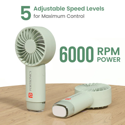 Toofan Mini 2 6000RPM Portable Handheld Fan