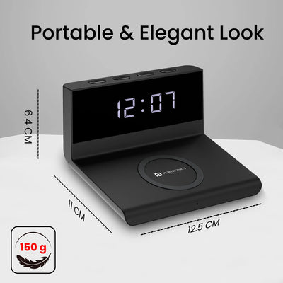Freedom 4A Wireless Charger Alarm Clock