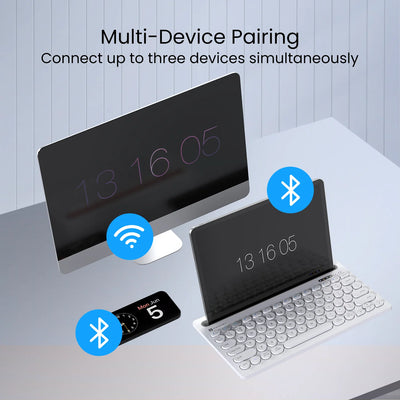 Bubble Dock Wireless Multi-Device Keyboard