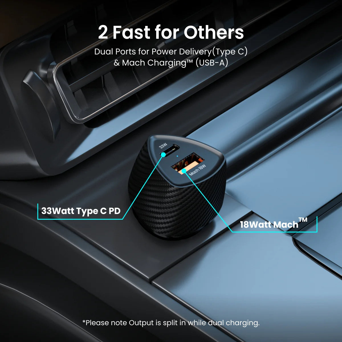 Car Power 16 DualPort Car Charger