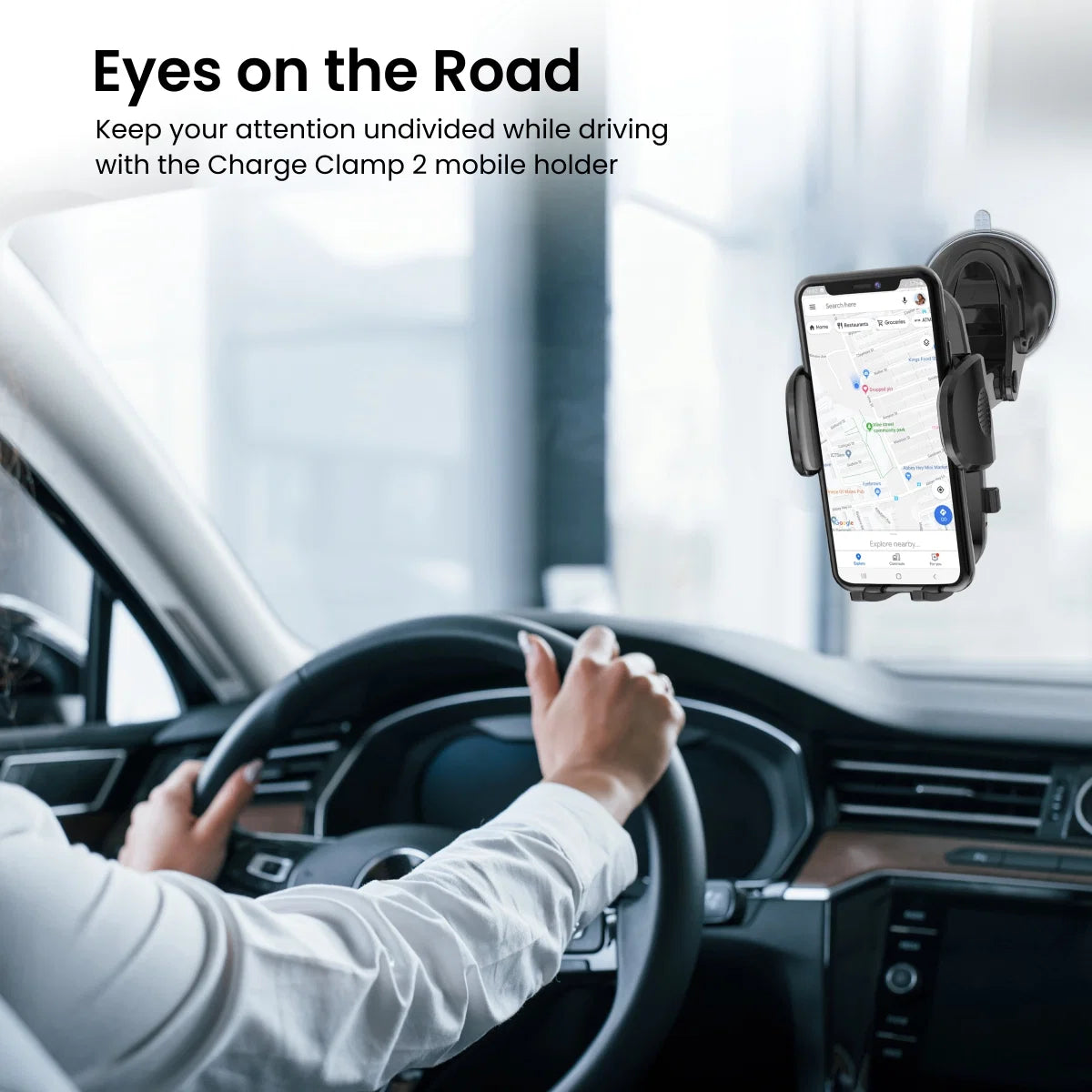 Charge Clamp 2 Wireless Car Charger