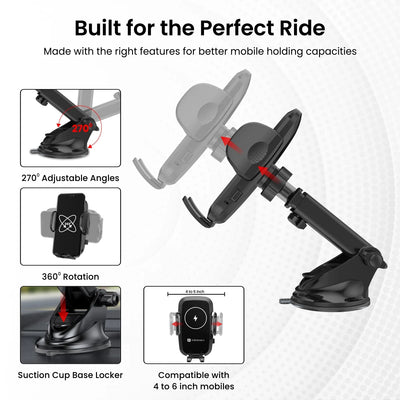 Charge Clamp 2 Wireless Car Charger
