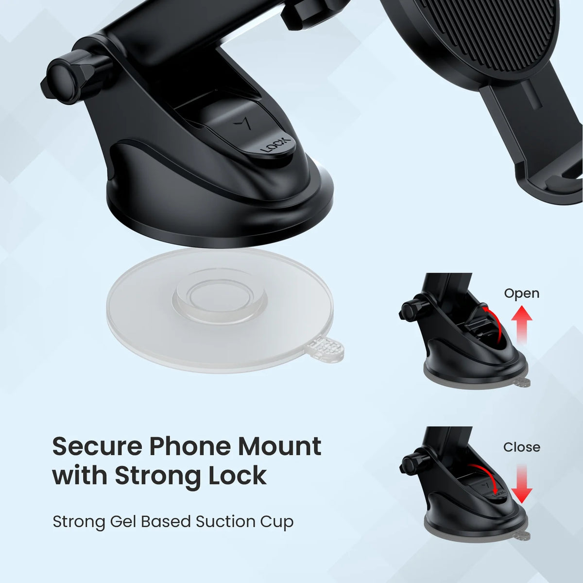 Clamp M3 Universal Car Phone Holder