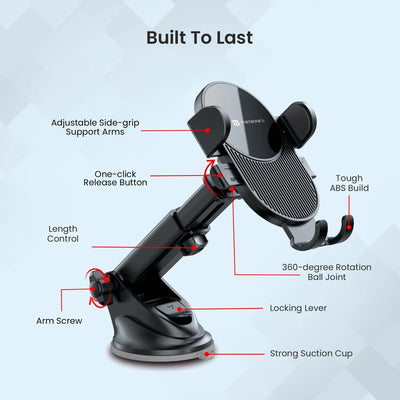 Clamp M3 Universal Car Phone Holder