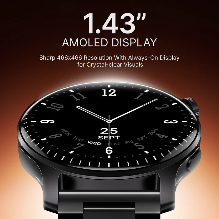 Ultima Prime Smartwatch #band-color_steel-black