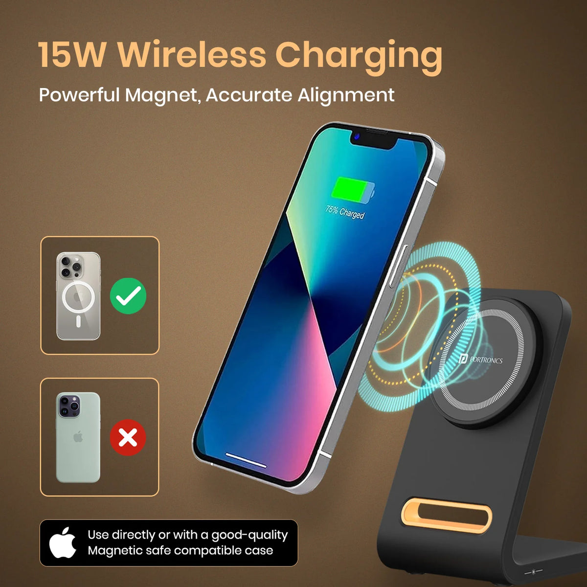 Flux 15W MagSafe Wireless Charging Stand