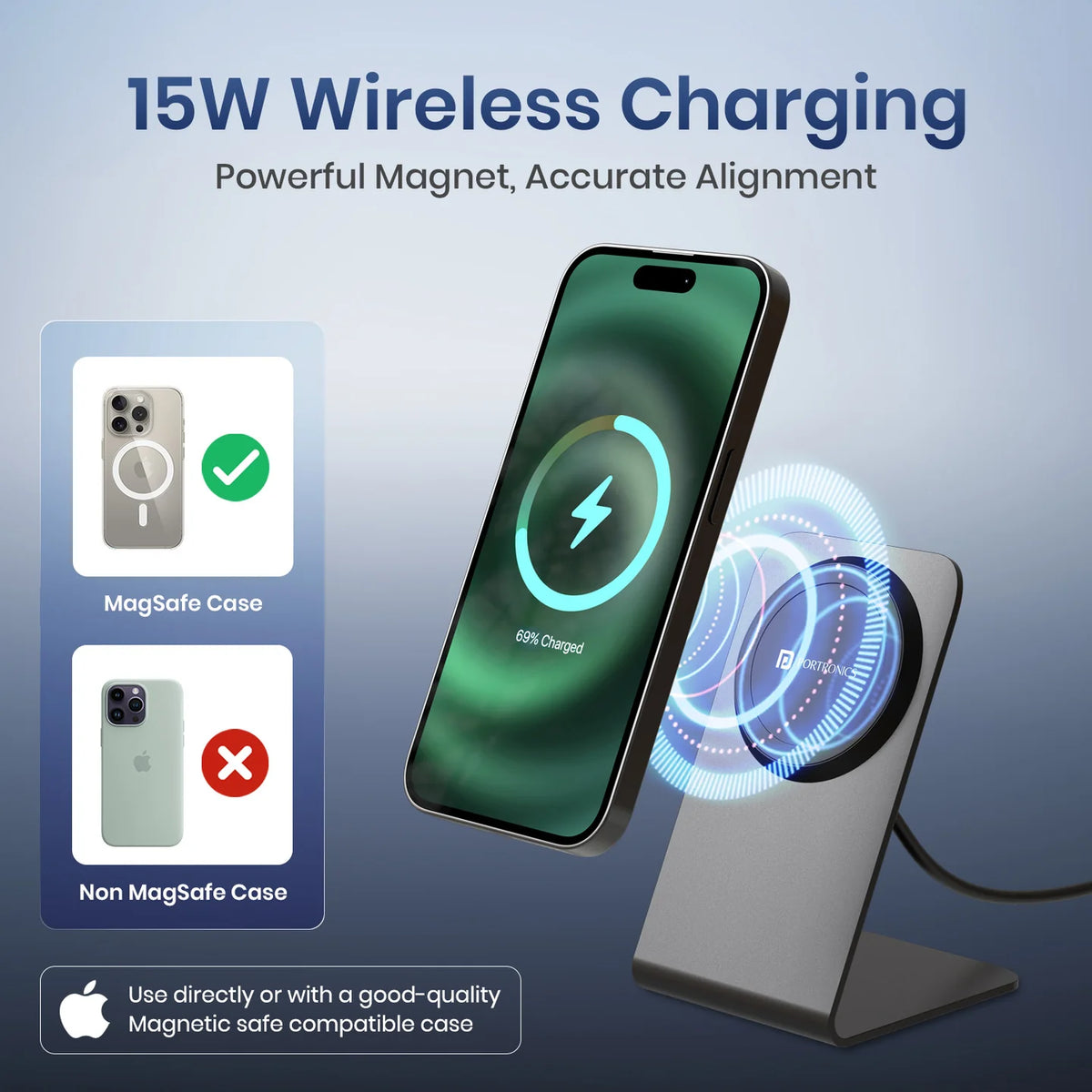 Flux 2 15W MagSafe Wireless Charging Pad