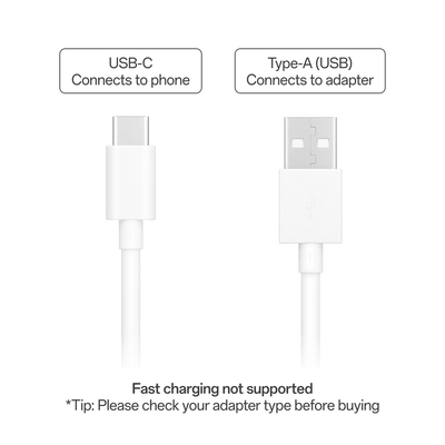 Power Cable - USB-A to USB-C 