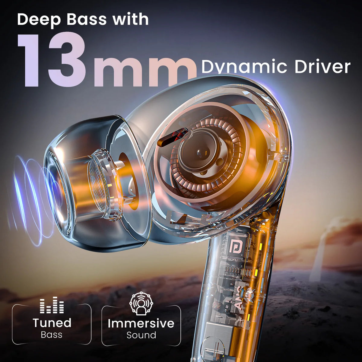Harmonics Twins 33 Wireless Earbuds