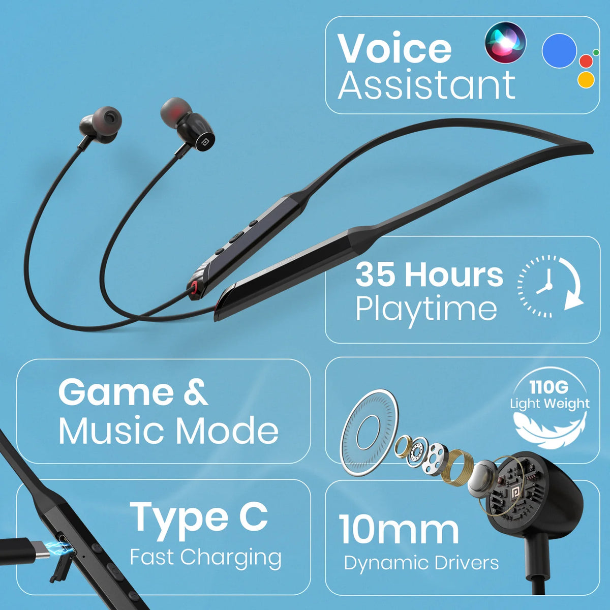 Harmonics Z12 Wireless Neckband