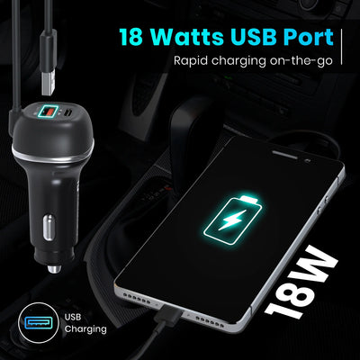 Car Power 1C USB-C Car Charger