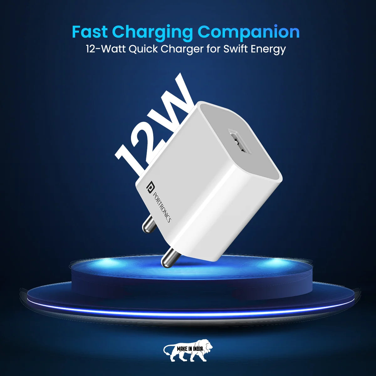Adapto 12 12W Single USB Charger