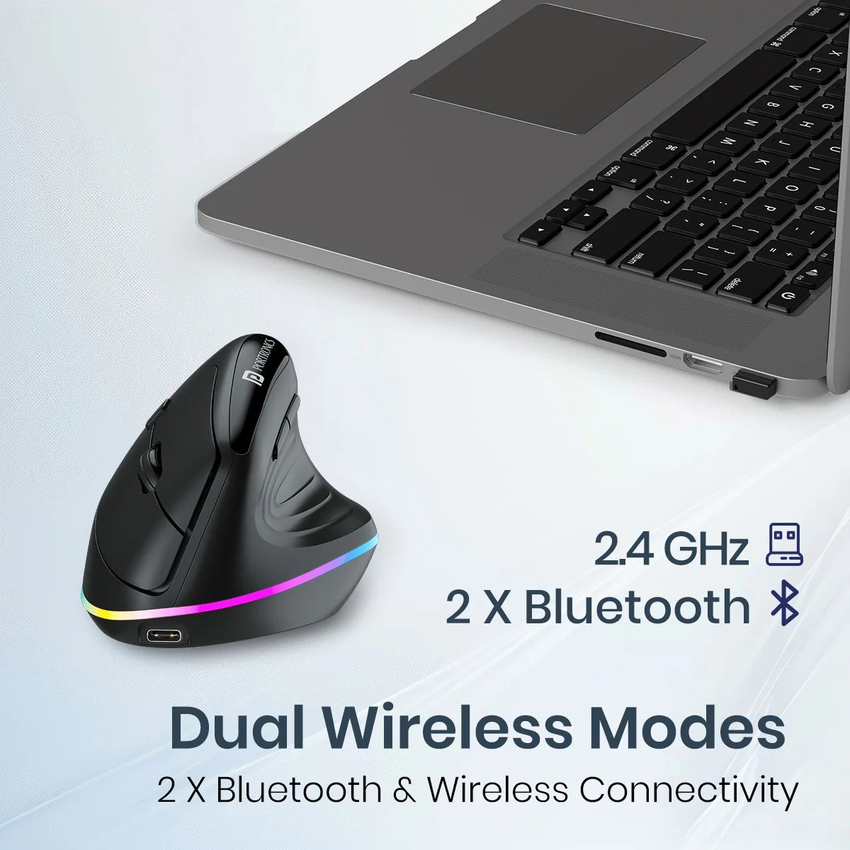 Toad Ergo 3 Vertical Wireless Mouse