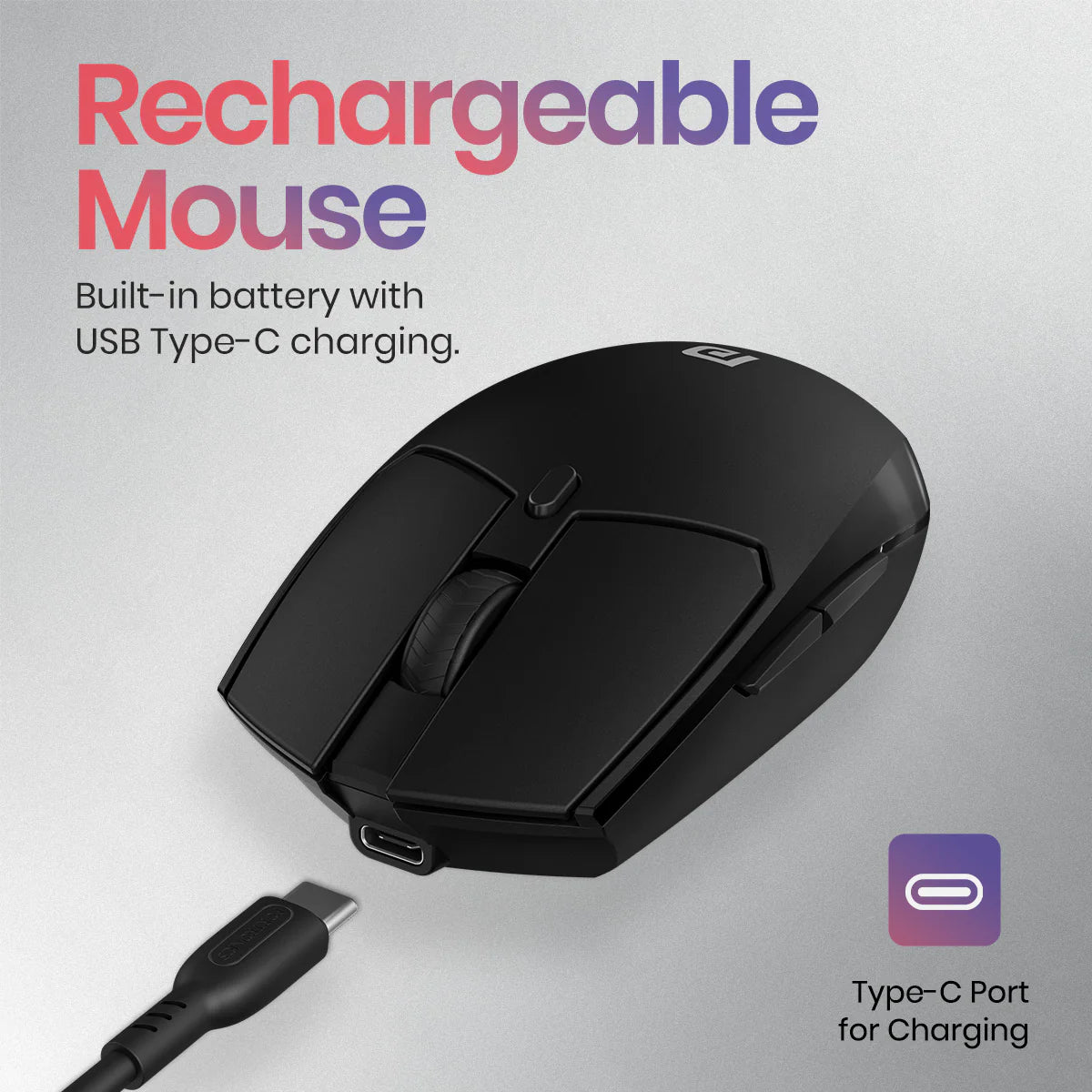 Toad 36 Ergonomic Wireless Optical Mouse