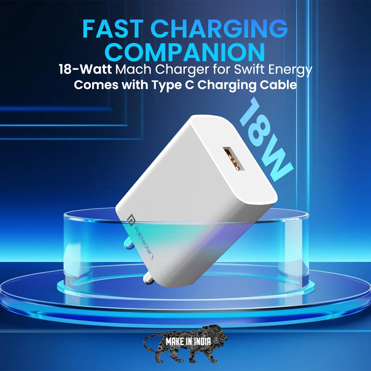 Adapto One Pro 18W USB Charger