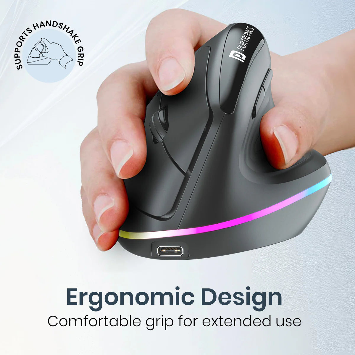 Toad Ergo 3 Vertical Wireless Mouse