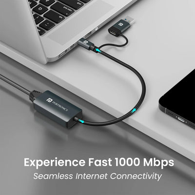 Mport X1 2-in-1 Ethernet Adapter