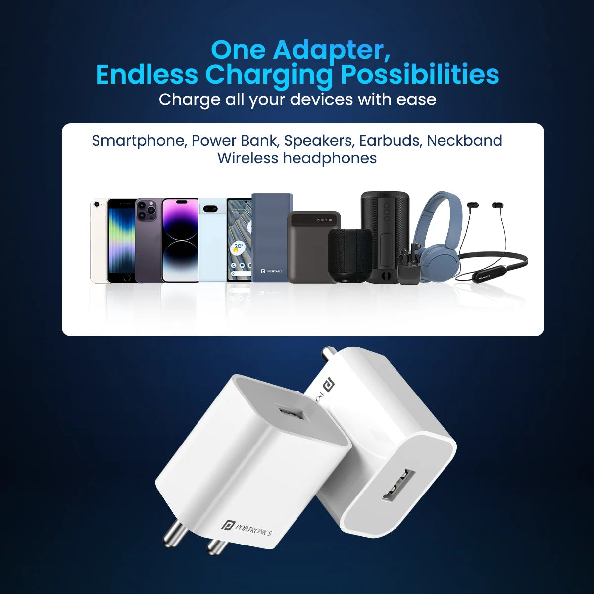 Adapto 12 12W Single USB Charger