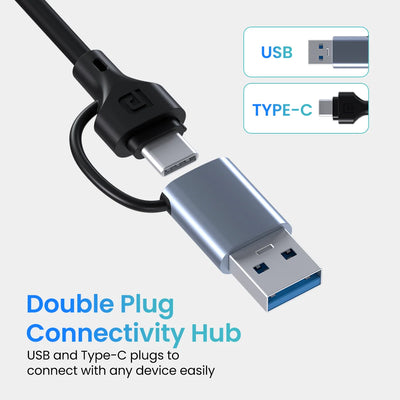 Mport 31 Pro 4-in-1 USB Hub