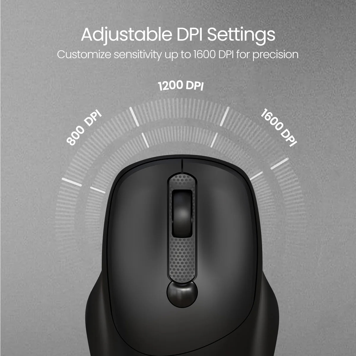 Toad 35 Ergonomic Wireless Optical Mouse