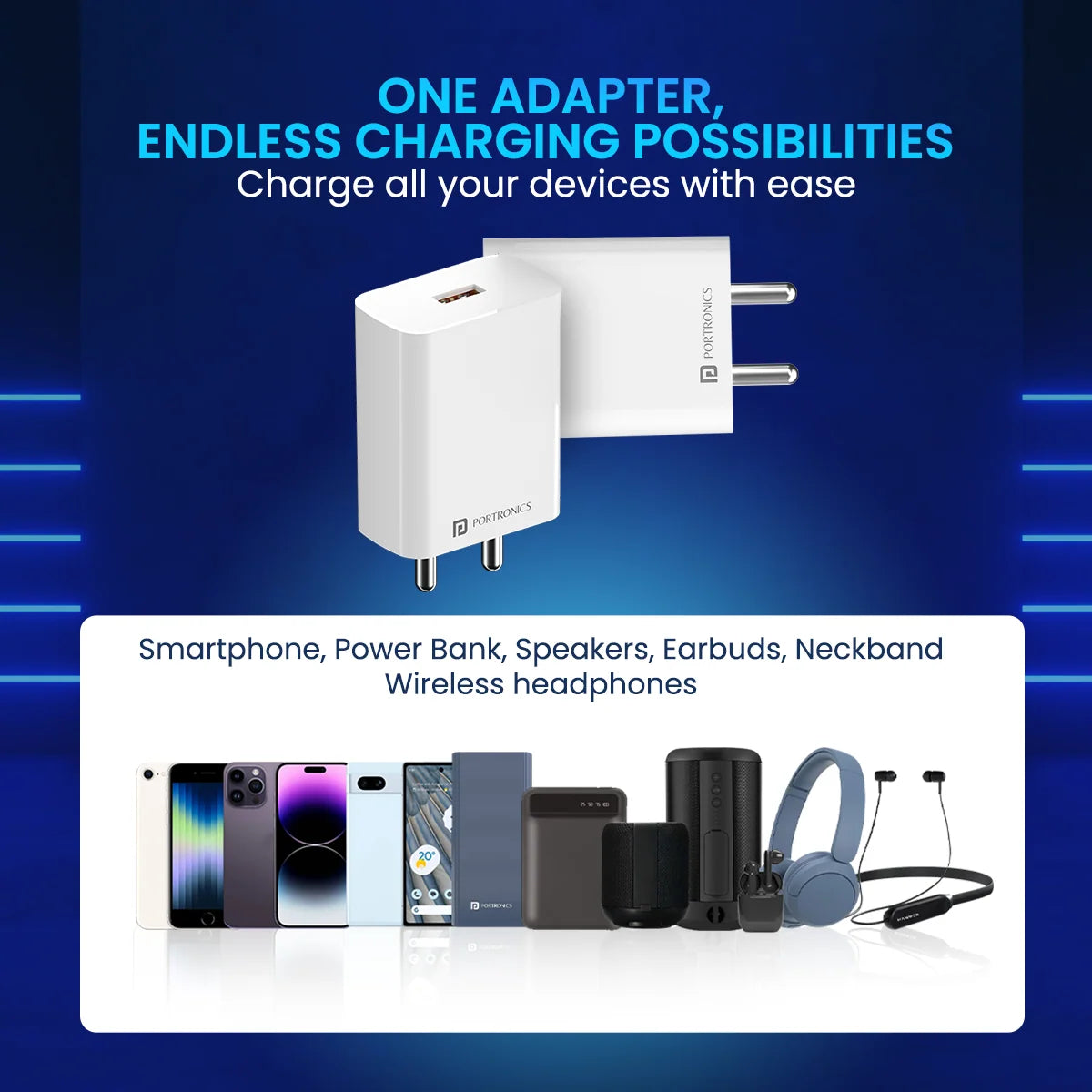 Adapto One Pro 18W USB Charger