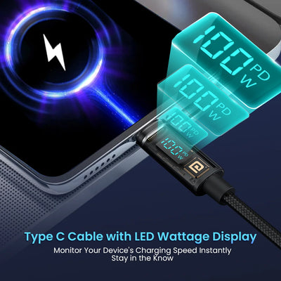 Konnect View 100W Type-C Charging Cable