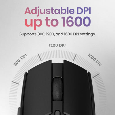 Toad 36 Ergonomic Wireless Optical Mouse