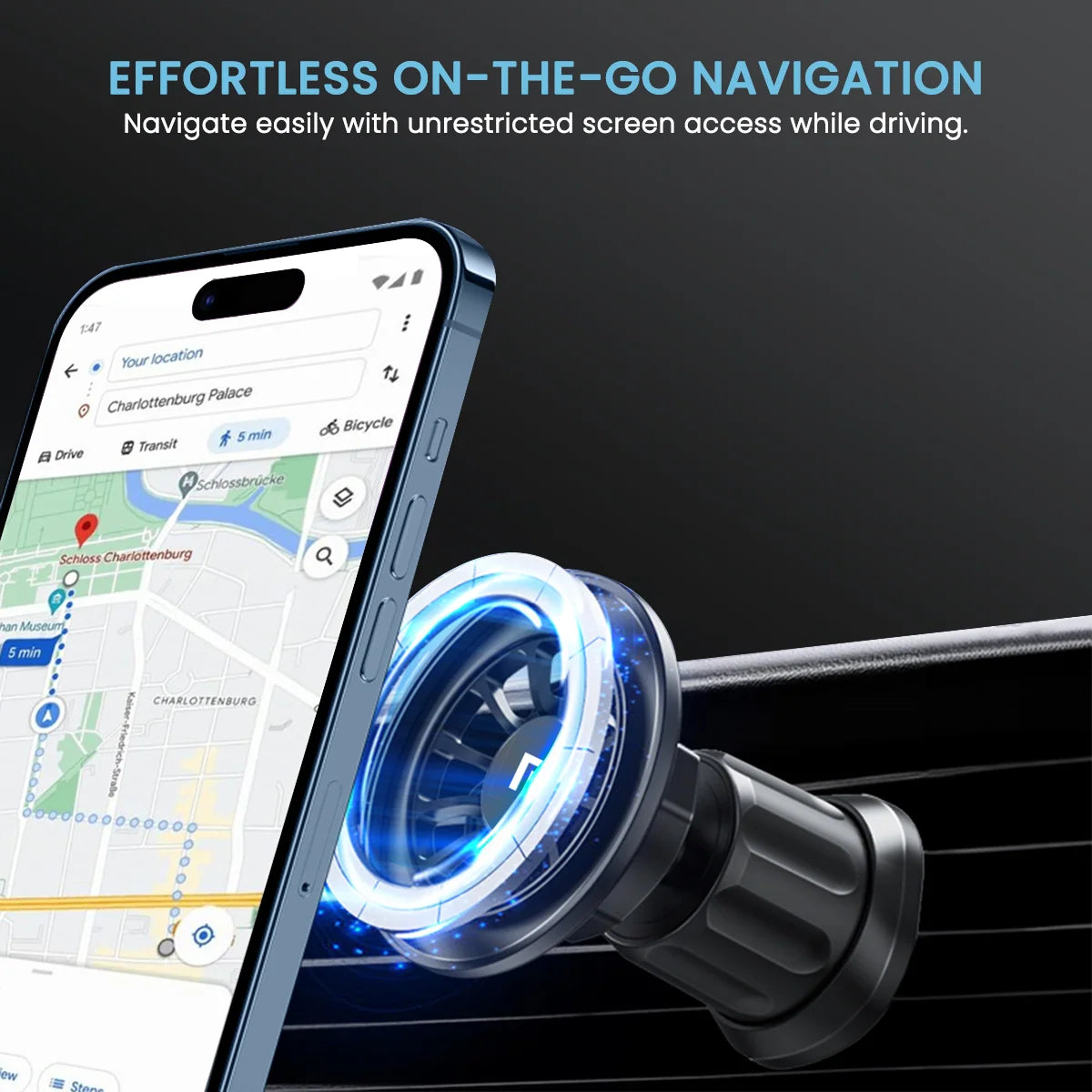 Magnetic Car Mobile Holder Mogun 2