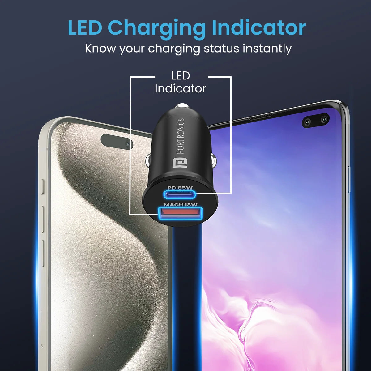 Car Power 65 Car Charger