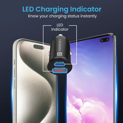 Car Power 65 Car Charger