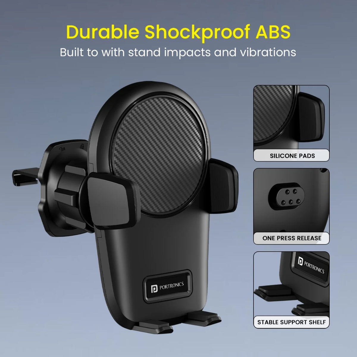 Clamp Z Universal Car Phone Holder