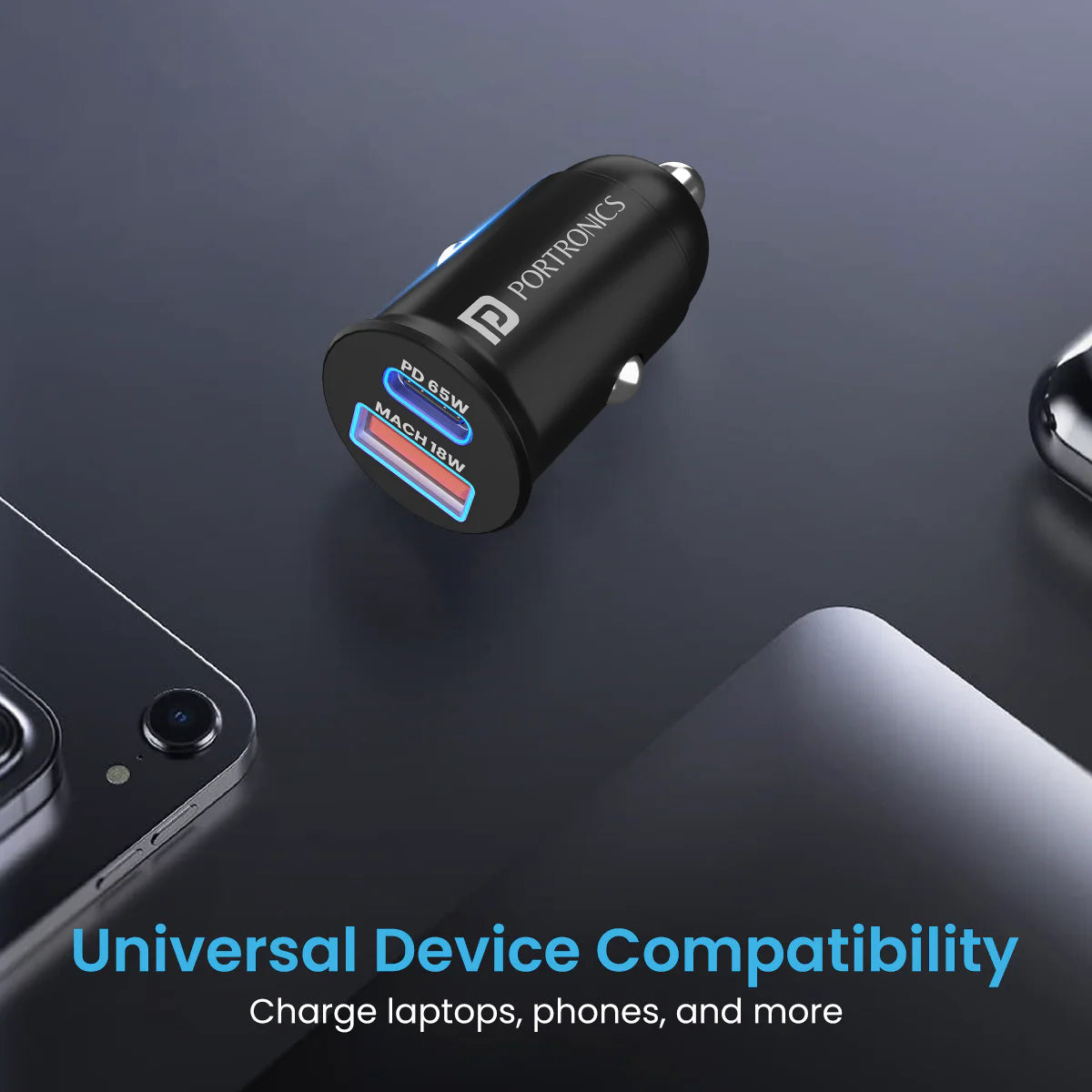 Car Power 65 Car Charger