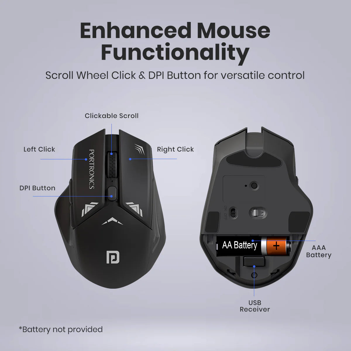 Key9 Combo Wireless Keyboard Mouse Set