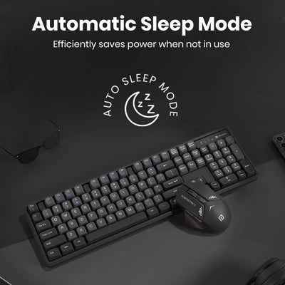 Key9 Combo Wireless Keyboard Mouse Set