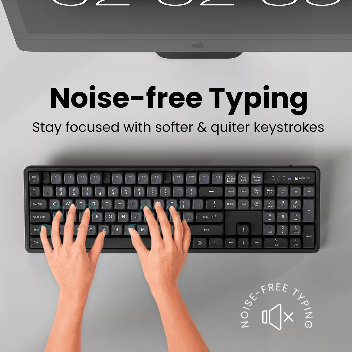 Key9 Combo Wireless Keyboard Mouse Set