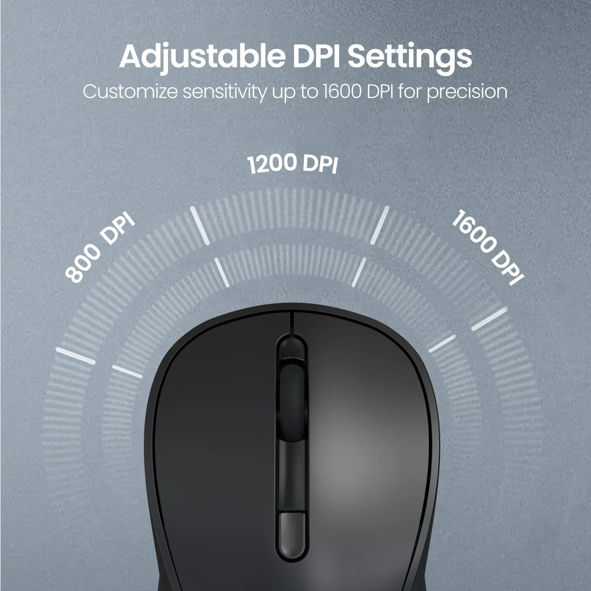 Toad 34 Ergonomic Wireless Optical Mouse