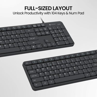 Ki-Pad 3 Full-Size Wired Keyboard