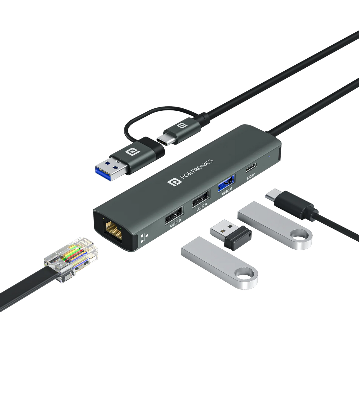 MPort Edge 7-in-1 USB-C Hub