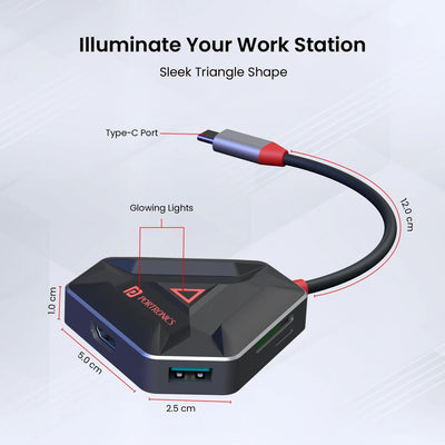 MPort 6C 6-in-1 USB-C Multiport Hub