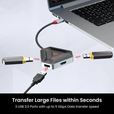 MPort 6C 6-in-1 USB-C Multiport Hub