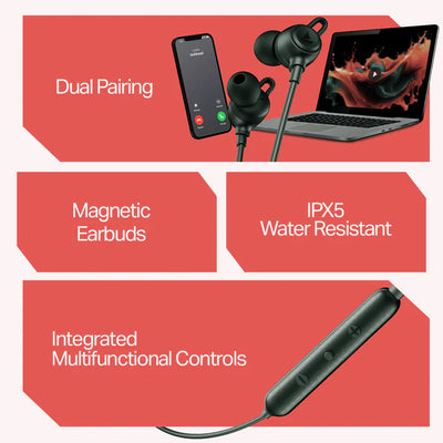 Rockerz Bold Magnetic Neckband 