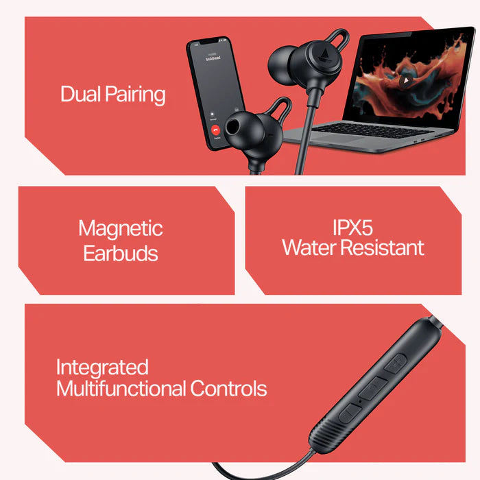 Rockerz Strive Magnetic Neckband 