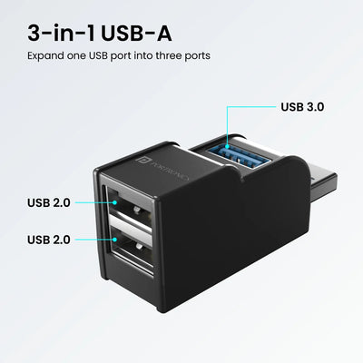 MPort 3A 6-in-1 USB-A Multiport Hub