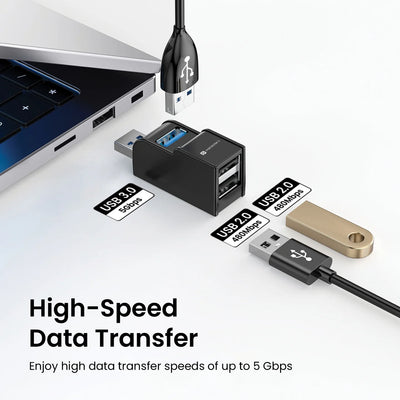 MPort 3A 6-in-1 USB-A Multiport Hub